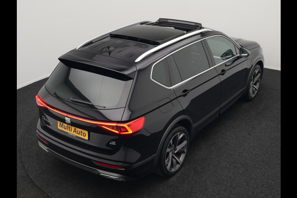 Seat Tarraco 1.4 TSI e-Hybrid FR Plug In Hybrid 245pk Dealer O.H PHEV | Panodak | Adaptive Cruise | 360 Camera | Lederen Sportstoelen Memory & Verwarmd | Apple Carplay | Keyless | Stuur & Achterbank Verwarmd | Blis | Navigatie | Virtual | DAB |