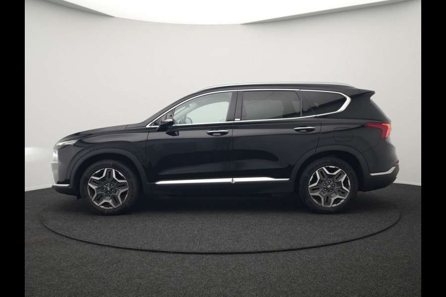 Hyundai Santa Fe 1.6 T-GDI Premium Plug In Hybrid 266pk Dealer O.H PHEV | Adaptive Cruise | Head Up | 360 Camera | Lederen Sportstoelen Memory & Ventilatie | Apple Carplay | Verwarmde Stoelen & Stuur | Sfeerverlichting | Keyless | Navigatie | Blis | DAB |