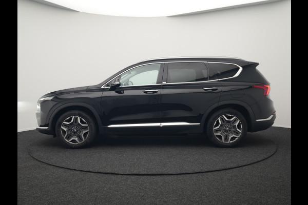 Hyundai Santa Fe 1.6 T-GDI Premium Plug In Hybrid 266pk Dealer O.H PHEV | Adaptive Cruise | Head Up | 360 Camera | Lederen Sportstoelen Memory & Ventilatie | Apple Carplay | Verwarmde Stoelen & Stuur | Sfeerverlichting | Keyless | Navigatie | Blis | DAB |