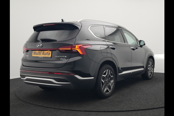 Hyundai Santa Fe 1.6 T-GDI Premium Plug In Hybrid 266pk Dealer O.H PHEV | Adaptive Cruise | Head Up | 360 Camera | Lederen Sportstoelen Memory & Ventilatie | Apple Carplay | Verwarmde Stoelen & Stuur | Sfeerverlichting | Keyless | Navigatie | Blis | DAB |