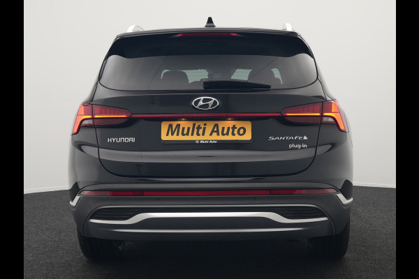 Hyundai Santa Fe 1.6 T-GDI Premium Plug In Hybrid 266pk Dealer O.H PHEV | Adaptive Cruise | Head Up | 360 Camera | Lederen Sportstoelen Memory & Ventilatie | Apple Carplay | Verwarmde Stoelen & Stuur | Sfeerverlichting | Keyless | Navigatie | Blis | DAB |