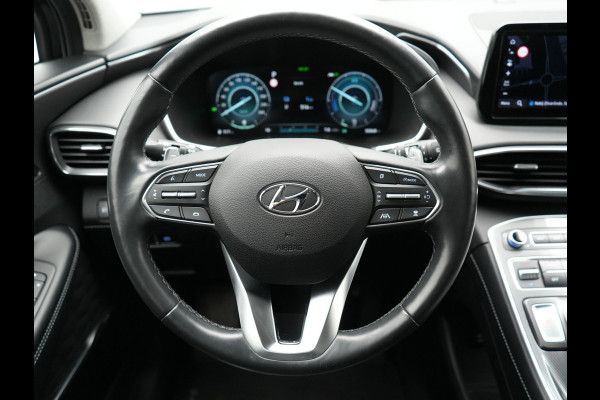Hyundai Santa Fe 1.6 T-GDI Premium Plug In Hybrid 266pk Dealer O.H PHEV | Adaptive Cruise | Head Up | 360 Camera | Lederen Sportstoelen Memory & Ventilatie | Apple Carplay | Verwarmde Stoelen & Stuur | Sfeerverlichting | Keyless | Navigatie | Blis | DAB |