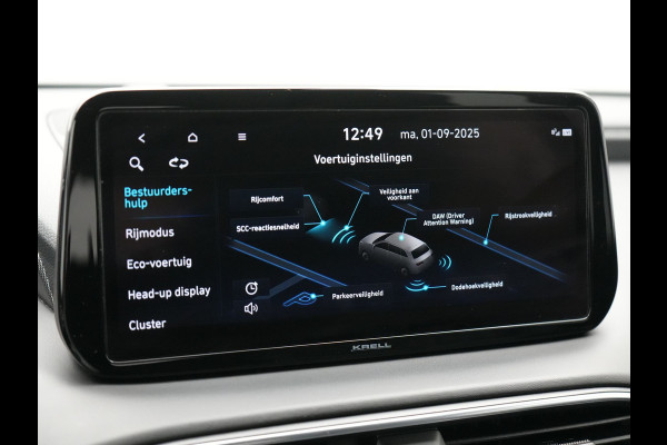Hyundai Santa Fe 1.6 T-GDI Premium Plug In Hybrid 266pk Dealer O.H PHEV | Adaptive Cruise | Head Up | 360 Camera | Lederen Sportstoelen Memory & Ventilatie | Apple Carplay | Verwarmde Stoelen & Stuur | Sfeerverlichting | Keyless | Navigatie | Blis | DAB |