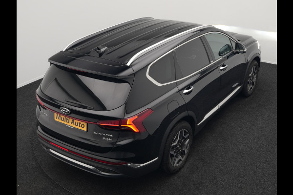 Hyundai Santa Fe 1.6 T-GDI Premium Plug In Hybrid 266pk Dealer O.H PHEV | Adaptive Cruise | Head Up | 360 Camera | Lederen Sportstoelen Memory & Ventilatie | Apple Carplay | Verwarmde Stoelen & Stuur | Sfeerverlichting | Keyless | Navigatie | Blis | DAB |