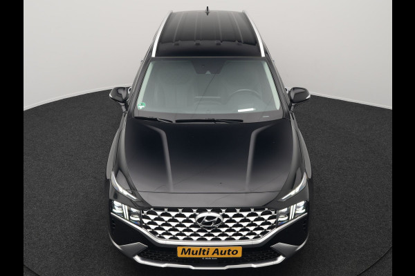 Hyundai Santa Fe 1.6 T-GDI Premium Plug In Hybrid 266pk Dealer O.H PHEV | Adaptive Cruise | Head Up | 360 Camera | Lederen Sportstoelen Memory & Ventilatie | Apple Carplay | Verwarmde Stoelen & Stuur | Sfeerverlichting | Keyless | Navigatie | Blis | DAB |