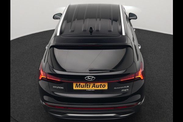 Hyundai Santa Fe 1.6 T-GDI Premium Plug In Hybrid 266pk Dealer O.H PHEV | Adaptive Cruise | Head Up | 360 Camera | Lederen Sportstoelen Memory & Ventilatie | Apple Carplay | Verwarmde Stoelen & Stuur | Sfeerverlichting | Keyless | Navigatie | Blis | DAB |