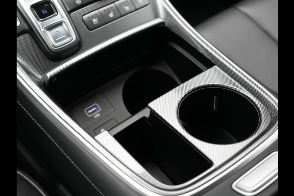 Hyundai Santa Fe 1.6 T-GDI Premium Plug In Hybrid 266pk Dealer O.H PHEV | Adaptive Cruise | Head Up | 360 Camera | Lederen Sportstoelen Memory & Ventilatie | Apple Carplay | Verwarmde Stoelen & Stuur | Sfeerverlichting | Keyless | Navigatie | Blis | DAB |