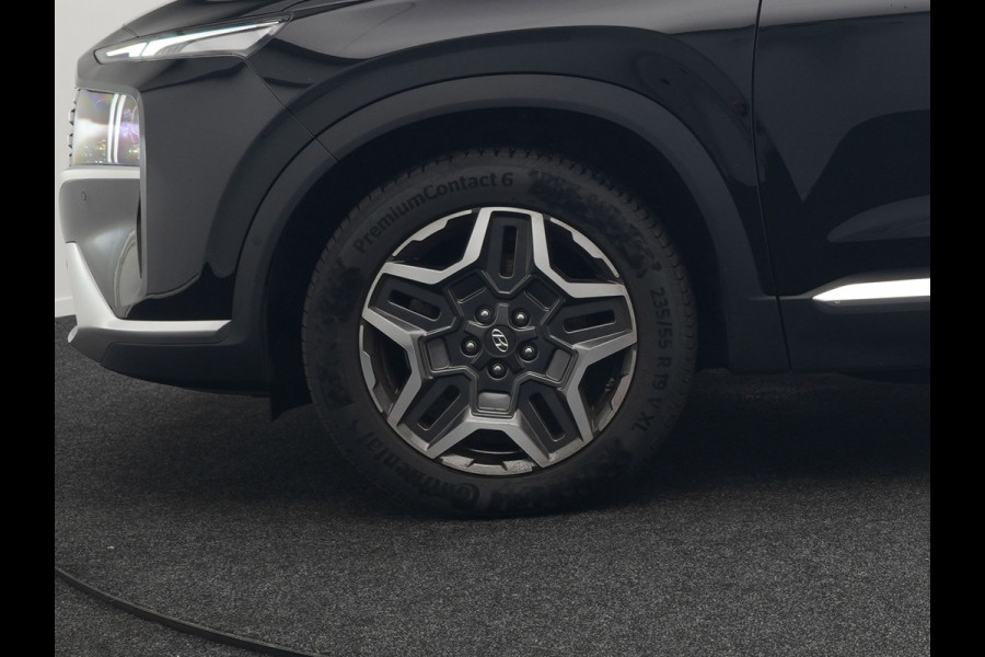 Hyundai Santa Fe 1.6 T-GDI Premium Plug In Hybrid 266pk Dealer O.H PHEV | Adaptive Cruise | Head Up | 360 Camera | Lederen Sportstoelen Memory & Ventilatie | Apple Carplay | Verwarmde Stoelen & Stuur | Sfeerverlichting | Keyless | Navigatie | Blis | DAB |