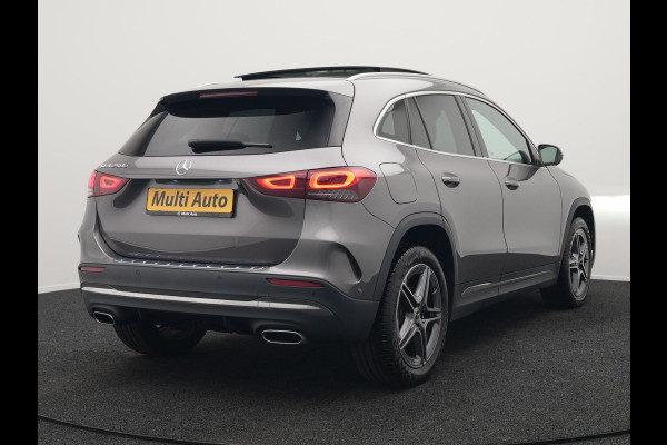 Mercedes-Benz GLA 250 e AMG Line Plug in Hybrid 218pk Dealer O.H | PHEV | Trekhaak af Fabriek | Panodak | Head Up| Adaptive Cruise | Apple Carplay | 360 camera | Sfeerverlichting | Lederen Sportstoelen Verwarmd | Widescreen Display | Navigatie | DAB |