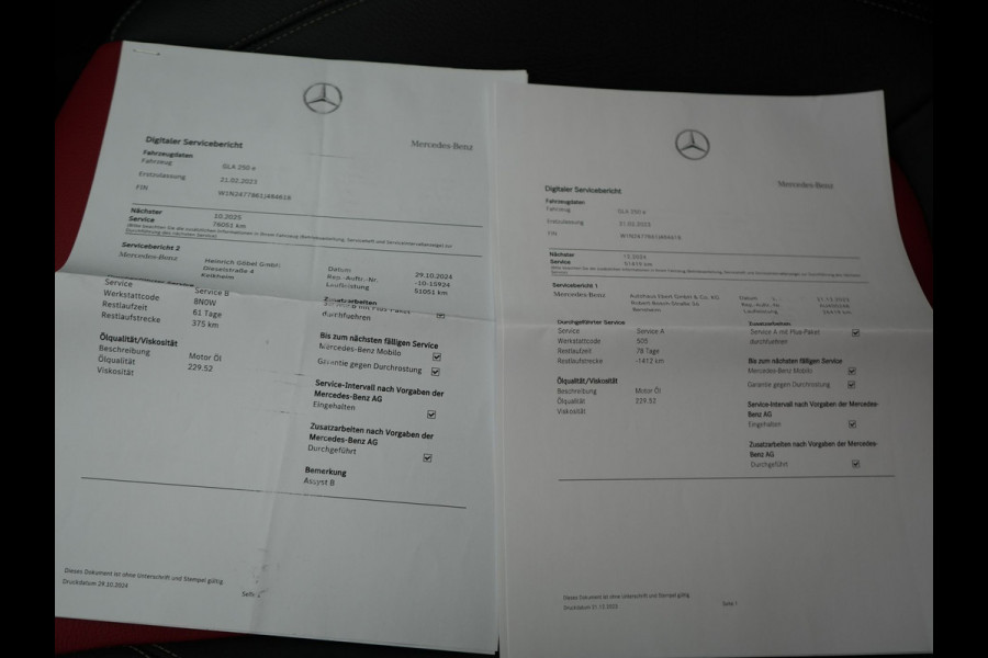 Mercedes-Benz GLA 250 e AMG Line Plug in Hybrid 218pk Dealer O.H | PHEV | Trekhaak af Fabriek | Panodak | Head Up| Adaptive Cruise | Apple Carplay | 360 camera | Sfeerverlichting | Lederen Sportstoelen Verwarmd | Widescreen Display | Navigatie | DAB |