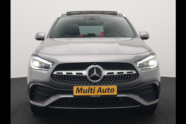 Mercedes-Benz GLA 250 e AMG Line Plug in Hybrid 218pk Dealer O.H | PHEV | Trekhaak af Fabriek | Panodak | Head Up| Adaptive Cruise | Apple Carplay | 360 camera | Sfeerverlichting | Lederen Sportstoelen Verwarmd | Widescreen Display | Navigatie | DAB |