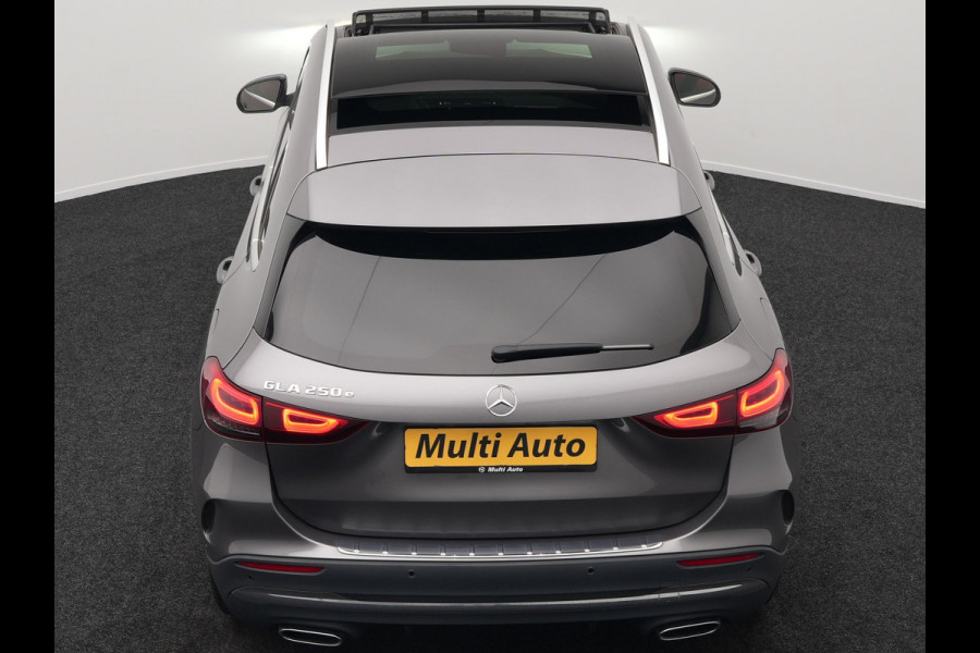 Mercedes-Benz GLA 250 e AMG Line Plug in Hybrid 218pk Dealer O.H | PHEV | Trekhaak af Fabriek | Panodak | Head Up| Adaptive Cruise | Apple Carplay | 360 camera | Sfeerverlichting | Lederen Sportstoelen Verwarmd | Widescreen Display | Navigatie | DAB |