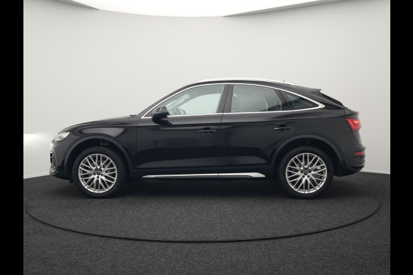 Audi Q5 Sportback 50 TFSI e S edition Plug In Hybrid 299pk Dealer O.H PHEV | Adaptive Cruise | Head Up | Bang & Olufsen | Alcantara Sportstoelen Memory | Keyless | 20"L.M | Camera | Sfeerverlichting |