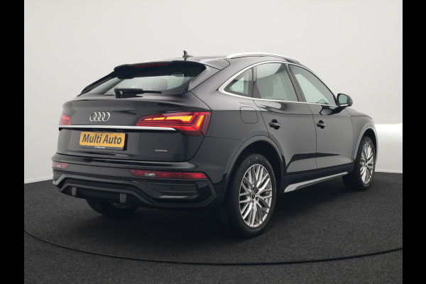 Audi Q5 Sportback 50 TFSI e S edition Plug In Hybrid 299pk Dealer O.H PHEV | Adaptive Cruise | Head Up | Bang & Olufsen | Alcantara Sportstoelen Memory | Keyless | 20"L.M | Camera | Sfeerverlichting |