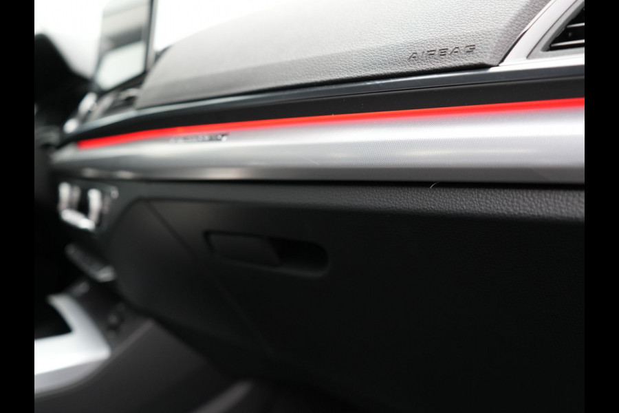 Audi Q5 Sportback 50 TFSI e S edition Plug In Hybrid 299pk Dealer O.H PHEV | Adaptive Cruise | Head Up | Bang & Olufsen | Alcantara Sportstoelen Memory | Keyless | 20"L.M | Camera | Sfeerverlichting |