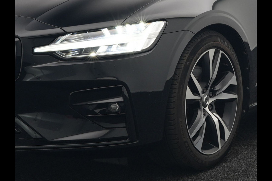 Volvo V60 B4 R-Design Automaat 198pk | Panodak | Adaptive Cruise | Camera | Lederen Sportstoelen Memory & Verwarmd | Pilot Assist | Blis | Navigatie | Stuurverwarming  | Virtual | DAB |