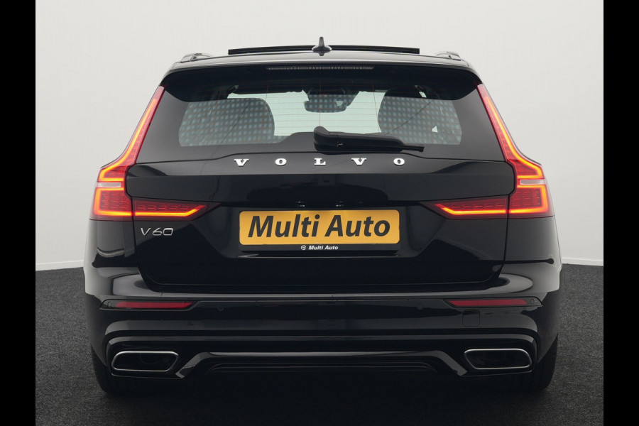 Volvo V60 B4 R-Design Automaat 198pk | Panodak | Adaptive Cruise | Camera | Lederen Sportstoelen Memory & Verwarmd | Pilot Assist | Blis | Navigatie | Stuurverwarming  | Virtual | DAB |