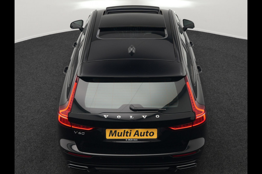 Volvo V60 B4 R-Design Automaat 198pk | Panodak | Adaptive Cruise | Camera | Lederen Sportstoelen Memory & Verwarmd | Pilot Assist | Blis | Navigatie | Stuurverwarming  | Virtual | DAB |
