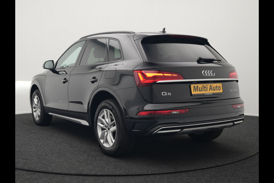 Audi Q5 50 TFSI e Advanced edition Plug In Hybrid 300pk Dealer O.H PHEV | 360 Camera | Cruise Control | Sportstoelen Verwarmd | Navigatie | Virtual | DAB | L.M. 18" |