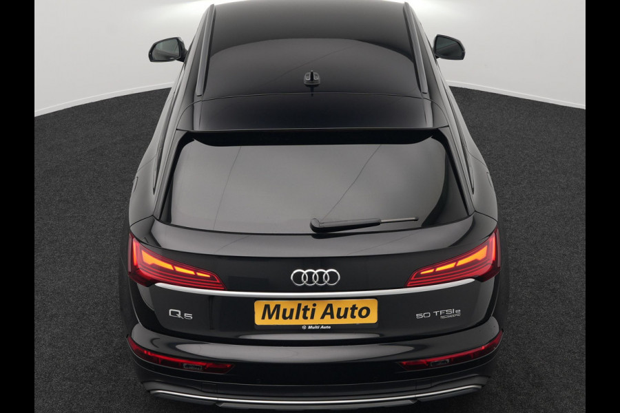 Audi Q5 50 TFSI e Advanced edition Plug In Hybrid 300pk Dealer O.H PHEV | 360 Camera | Cruise Control | Sportstoelen Verwarmd | Navigatie | Virtual | DAB | L.M. 18" |