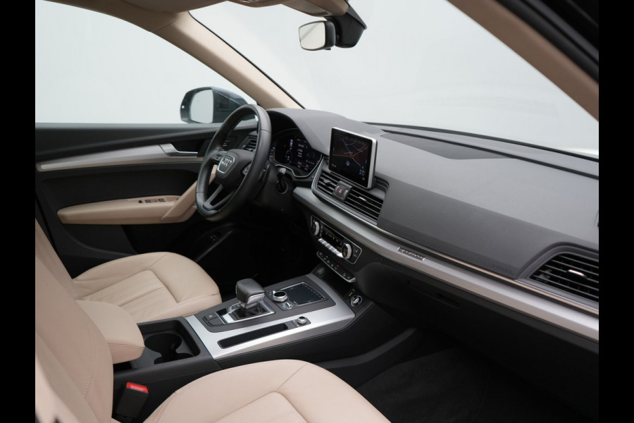 Audi Q5 50 TFSI e quattro S edition Plug In Hybrid 300pk Dealer O.H PHEV | 360 Camera  | Lederen Sportstoelen Memory & Verwarmd | Navigatie | Cruise Control | Keyless | DAB | Virtual |