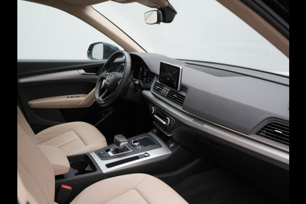 Audi Q5 50 TFSI e quattro S edition Plug In Hybrid 300pk Dealer O.H PHEV | 360 Camera  | Lederen Sportstoelen Memory & Verwarmd | Navigatie | Cruise Control | Keyless | DAB | Virtual |