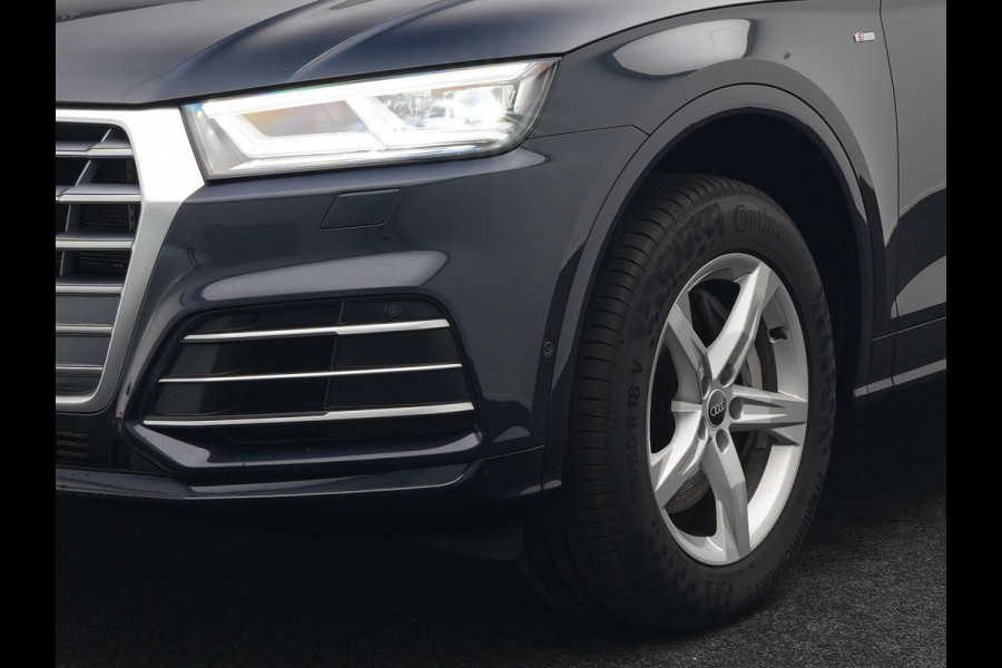 Audi Q5 50 TFSI e quattro S edition Plug In Hybrid 300pk Dealer O.H PHEV | 360 Camera  | Lederen Sportstoelen Memory & Verwarmd | Navigatie | Cruise Control | Keyless | DAB | Virtual |