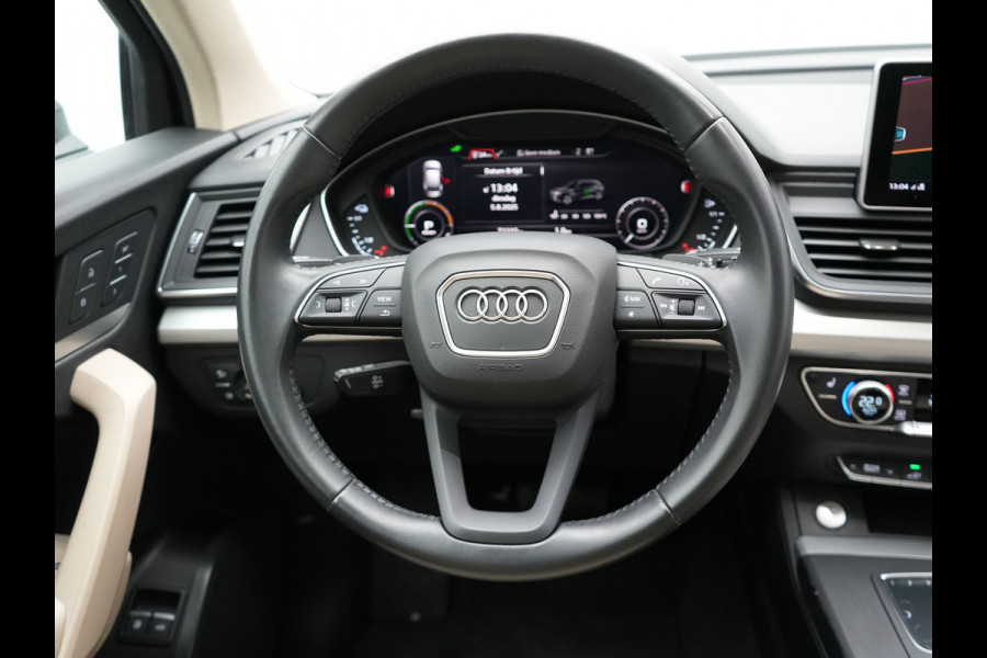 Audi Q5 50 TFSI e quattro S edition Plug In Hybrid 300pk Dealer O.H PHEV | 360 Camera  | Lederen Sportstoelen Memory & Verwarmd | Navigatie | Cruise Control | Keyless | DAB | Virtual |