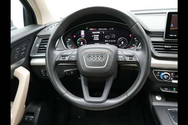 Audi Q5 50 TFSI e quattro S edition Plug In Hybrid 300pk Dealer O.H PHEV | 360 Camera  | Lederen Sportstoelen Memory & Verwarmd | Navigatie | Cruise Control | Keyless | DAB | Virtual |