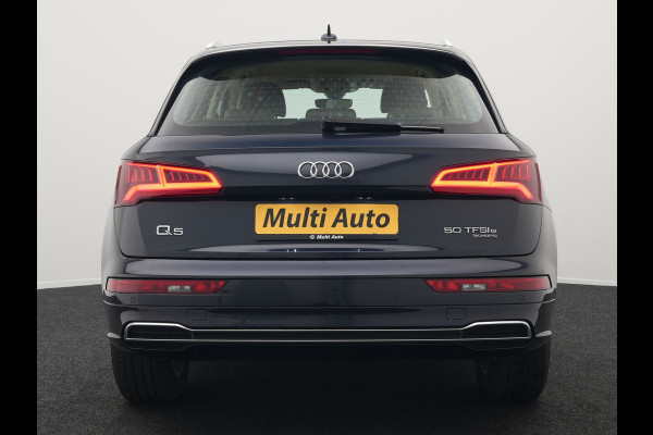 Audi Q5 50 TFSI e quattro S edition Plug In Hybrid 300pk Dealer O.H PHEV | 360 Camera  | Lederen Sportstoelen Memory & Verwarmd | Navigatie | Cruise Control | Keyless | DAB | Virtual |