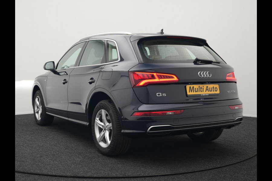 Audi Q5 50 TFSI e quattro S edition Plug In Hybrid 300pk Dealer O.H PHEV | 360 Camera  | Lederen Sportstoelen Memory & Verwarmd | Navigatie | Cruise Control | Keyless | DAB | Virtual |