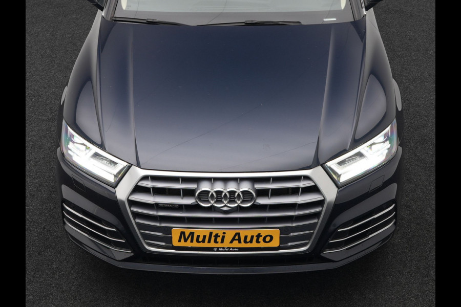 Audi Q5 50 TFSI e quattro S edition Plug In Hybrid 300pk Dealer O.H PHEV | 360 Camera  | Lederen Sportstoelen Memory & Verwarmd | Navigatie | Cruise Control | Keyless | DAB | Virtual |