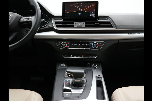 Audi Q5 50 TFSI e quattro S edition Plug In Hybrid 300pk Dealer O.H PHEV | 360 Camera  | Lederen Sportstoelen Memory & Verwarmd | Navigatie | Cruise Control | Keyless | DAB | Virtual |
