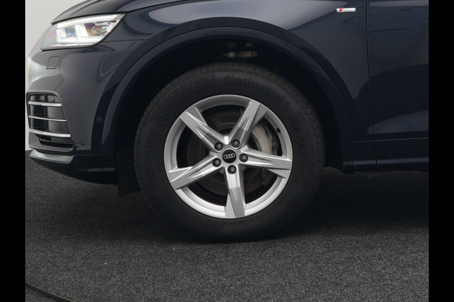 Audi Q5 50 TFSI e quattro S edition Plug In Hybrid 300pk Dealer O.H PHEV | 360 Camera  | Lederen Sportstoelen Memory & Verwarmd | Navigatie | Cruise Control | Keyless | DAB | Virtual |