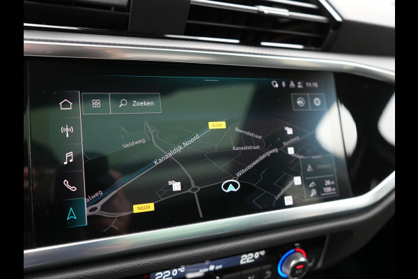Audi Q3 45 TFSI e edition Plug In Hybrid 245pk Dealer O.H PHEV | Panodak | Camera | Cruise Control | Alcantara Sportstoelen Verwarmd | Navigatie | Virtual | DAB |