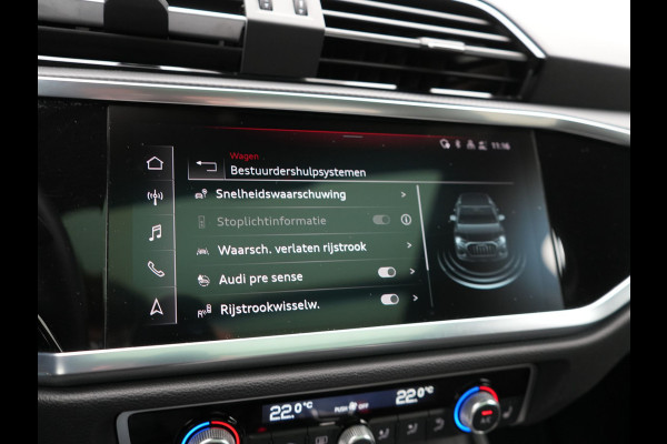 Audi Q3 45 TFSI e edition Plug In Hybrid 245pk Dealer O.H PHEV | Panodak | Camera | Cruise Control | Alcantara Sportstoelen Verwarmd | Navigatie | Virtual | DAB |