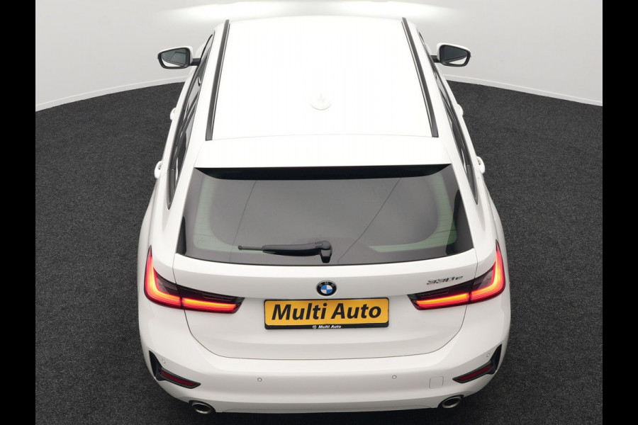 BMW 3 Serie Touring 330e Plug In Hybrid 293pk Dealer O.H PHEV | Cruise Control | Apple Carplay | Lederen Sportstoelen Verwarmd | Navigatie | Virtual | DAB |