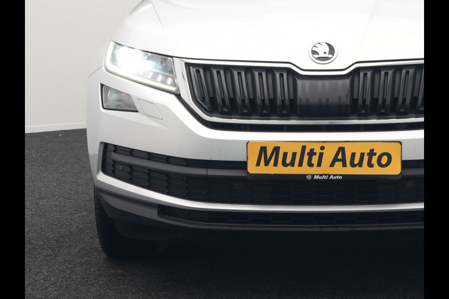 Škoda Kodiaq 7 Persoons Style DSG 150pk Dealer O.H Adaptive Cruise | Sportstoelen Memory & Verwarmd | Navigatie | Apple Carplay | DAB | Front Assist | Draadloos Laden |