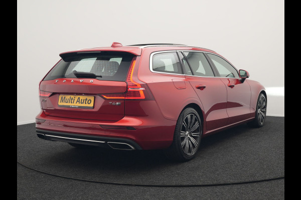 Volvo V60 T6 Twin Engine AWD Inscription Plug In Hybrid 340pk Dealer O.H. PHEV | Panodak | Trekhaak af Fabriek | Lederen Sportstoelen Memory | Apple Carplay | Navigatie | Camera | Virtual | Stoelverwarming |