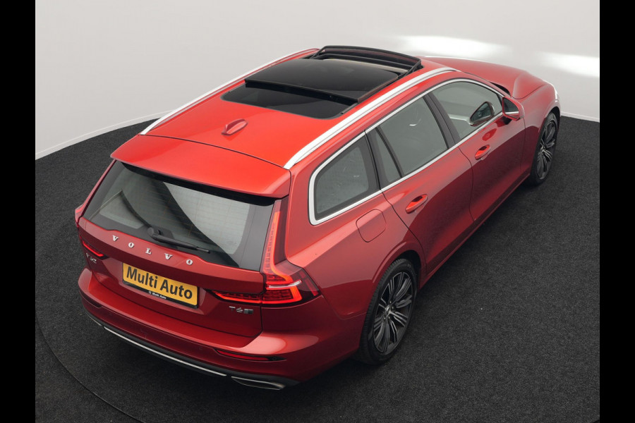 Volvo V60 T6 Twin Engine AWD Inscription Plug In Hybrid 340pk Dealer O.H. PHEV | Panodak | Trekhaak af Fabriek | Lederen Sportstoelen Memory | Apple Carplay | Navigatie | Camera | Virtual | Stoelverwarming |