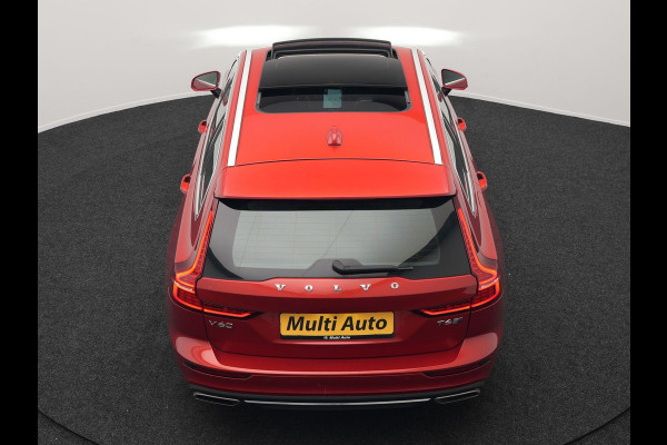 Volvo V60 T6 Twin Engine AWD Inscription Plug In Hybrid 340pk Dealer O.H. PHEV | Panodak | Trekhaak af Fabriek | Lederen Sportstoelen Memory | Apple Carplay | Navigatie | Camera | Virtual | Stoelverwarming |