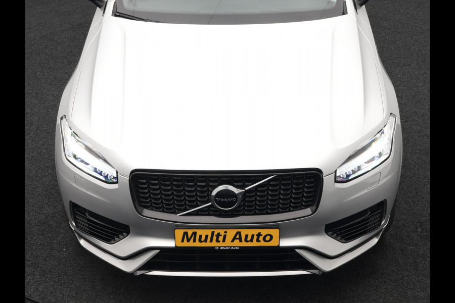 Volvo XC90 T8 Recharge AWD R-Design Plug In Hybrid 394pk 7 Persoons Dealer O.H. PHEV | Lederen Sportstoelen Memory | Pilot Assist | Harman Kardon | Adaptive Cruise | Navigatie | Apple Carplay | Camera | Virtual | L.M. 22" | DAB |