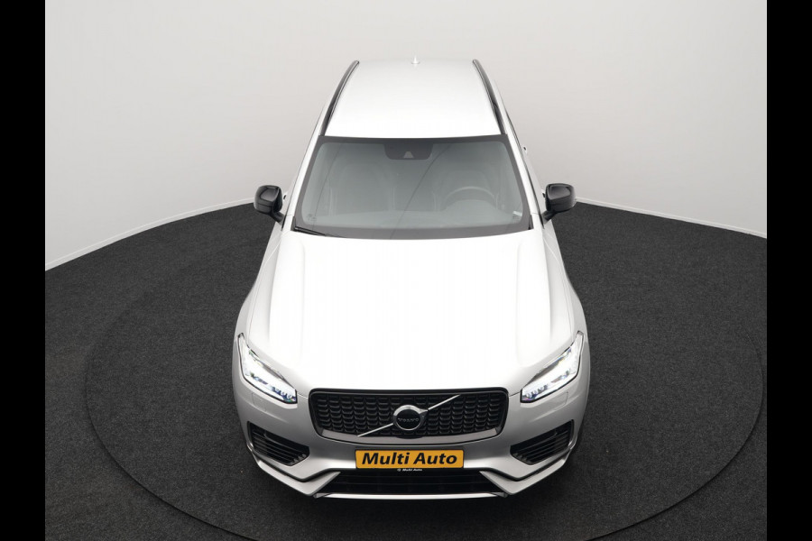 Volvo XC90 T8 Recharge AWD R-Design Plug In Hybrid 394pk 7 Persoons Dealer O.H. PHEV | Lederen Sportstoelen Memory | Pilot Assist | Harman Kardon | Adaptive Cruise | Navigatie | Apple Carplay | Camera | Virtual | L.M. 22" | DAB |