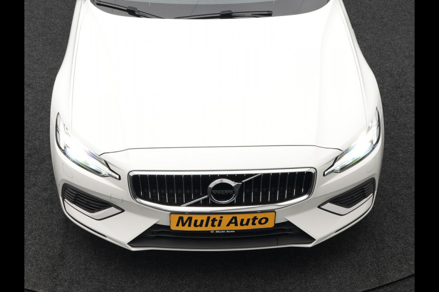 Volvo V60 T6 Recharge AWD Inscription Plug In Hybrid 33.000 KM !! Dealer O.H. PHEV | Panodak | Adaptive Cruise | Lederen Sportstoelen Memory | Trekhaak af Fabriek | Harman Kardon | Navigatie | Apple Carplay | Acam | L.M. 19" | Stoel & Stuurverwarming | DAB | Virtual |