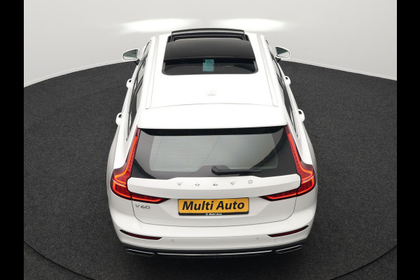 Volvo V60 T6 Recharge AWD Inscription Plug In Hybrid 33.000 KM !! Dealer O.H. PHEV | Panodak | Adaptive Cruise | Lederen Sportstoelen Memory | Trekhaak af Fabriek | Harman Kardon | Navigatie | Apple Carplay | Acam | L.M. 19" | Stoel & Stuurverwarming | DAB | Virtual |