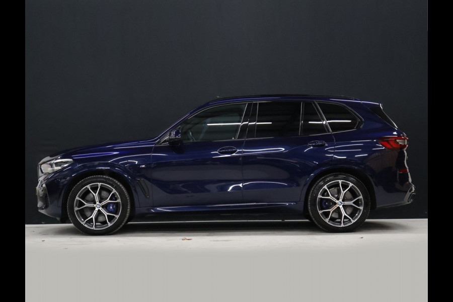 BMW X5 xDrive45e M Sport High Executive [SCHUIFKANTELDAK, HARMAN/KARDON, APPLE CARPLAY, ANDROID, MEMORY SEATS, STOELMASSAGE, 360 CAMERA, STUURVERWARMING, HEAD-UP, ADAPTIVE CRUISE, STOELVENTILATIE, STOELVERWARMING, NIEUWSTAAT]
