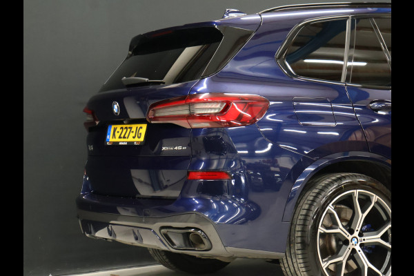 BMW X5 xDrive45e M Sport High Executive [SCHUIFKANTELDAK, HARMAN/KARDON, APPLE CARPLAY, ANDROID, MEMORY SEATS, STOELMASSAGE, 360 CAMERA, STUURVERWARMING, HEAD-UP, ADAPTIVE CRUISE, STOELVENTILATIE, STOELVERWARMING, NIEUWSTAAT]