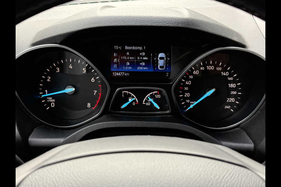 Ford Kuga BWJ 2018 | 1.5T 150PK Titanium | TREKHAAK | CLIMA | NAVI | STOEL VERW | CARPLAY | STUURWIEL VERW | PRIVACY GLASS |