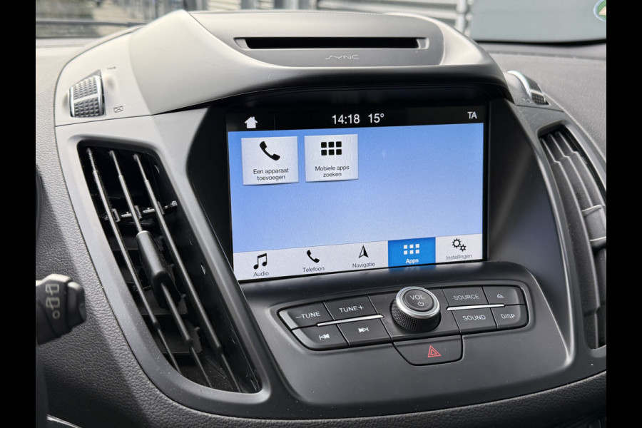 Ford Kuga BWJ 2018 | 1.5T 150PK Titanium | TREKHAAK | CLIMA | NAVI | STOEL VERW | CARPLAY | STUURWIEL VERW | PRIVACY GLASS |