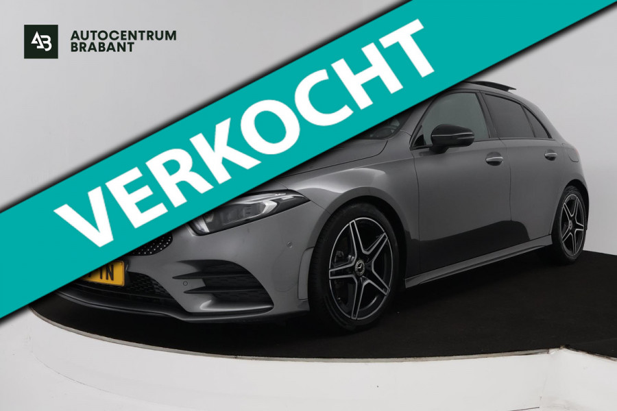 Mercedes-Benz A-Klasse 180 Business Solution AMG (PANORAMADAK, SFEERVERLICHTING, STOELVERWARMING, ELEKTR STOELEN, CAMERA)